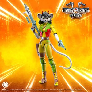 Preorder: Biker Mice From Mars Action Figure Carbine 23 cm