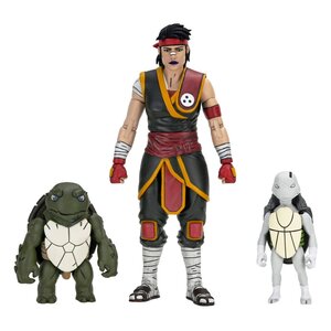 Preorder: Teenage Mutant Ninja Turtles: The Last Ronin Action Figure Ultimate Casey Marie with Baby Odyn & Uno 17 cm