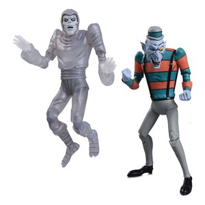 Preorder: Teenage Mutant Ninja Turtles: Saturday Morning Adventures Action Figure 2-Pack Creepy Eddie & Shibano-Sama 17 cm