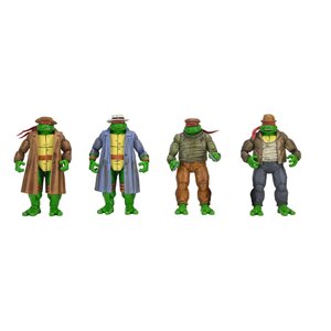 Preorder: Teenage Mutant Ninja Turtles Action Figure 4 Pack Gangster Turtles 18 cm