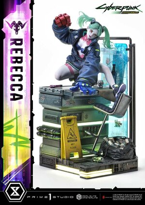 Preorder: Cyberpunk: Edgerunners Real Elite Masterline Series Statue 1/4 Rebecca 54 cm