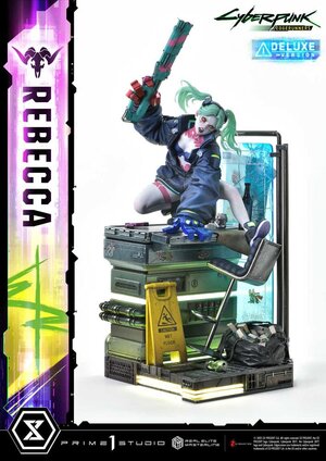 Preorder: Cyberpunk: Edgerunners Real Elite Masterline Series Statue 1/4 Rebecca Deluxe Version 54 cm