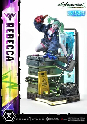 Preorder: Cyberpunk: Edgerunners Real Elite Masterline Series Statue 1/4 Rebecca Deluxe Bonus Version 54 cm