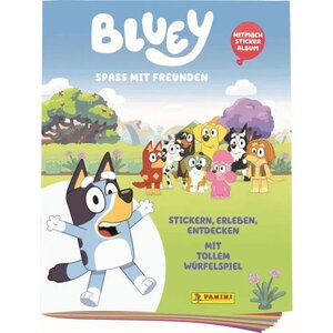 Preorder: Bluey Spaß mit Freunden Sticker Collection Album *German Version*