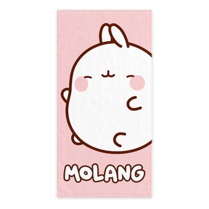 Preorder: Molang Towel Pink 35 x 75 cm