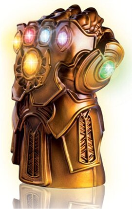 Preorder: Marvel 3D Replica Desk Light Thanos 25 cm