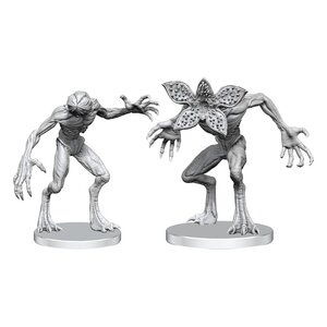 Preorder: Stranger Things Unpainted Miniatures Demogorgons