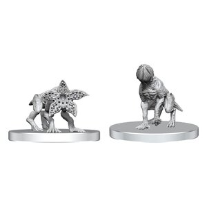 Preorder: Stranger Things Unpainted Miniatures Demodogs
