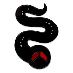Preorder: Cult of The Lamb Pin Badge Snake 5 cm