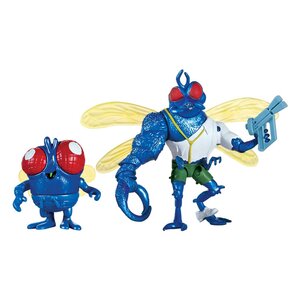 Preorder: Teenage Mutant Ninja Turtles: Mutant Mayhem Action Figures Super Fly & Toddler Super Fly 11 cm
