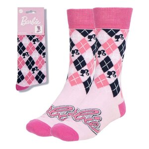 Preorder: Barbie Socks Logo Pink 36-43