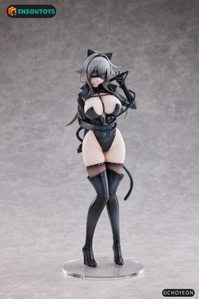 Preorder: K Pring Original Character Statue 1/6 Cat Woman Happy-chan Different Color Edition 27 cm