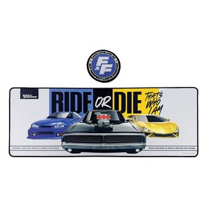 Preorder: Fast & Furious Desk Pad & Coaster Set