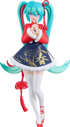 Preorder: Character Vocal Series 01: Hatsune Miku Pop Up Parade PVC Statue Hatsune Miku: Sourxuan Chinese New Year Ver. 17 cm