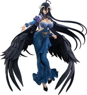 Preorder: Overlord Pop Up Parade SP PVC Statue Albedo: Jet Black Dress Ver. 25 cm