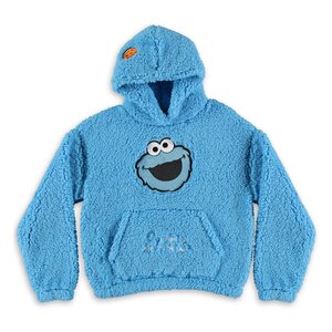 Preorder: Sesame Street Teddy Hooded Sweater Cookie Monster Size XL