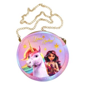 Preorder: Unicorn Academy Plush Shoulder Bag Round