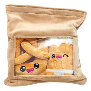 Preorder: Yummis Together Plush Figures 2 Pack Pretzel & Beer in Take Away Bag 21 cm