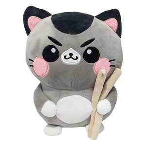 Preorder: Funny Cat Plush Figure Cat with Chopsticks 25 cm