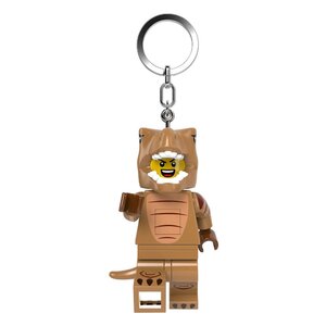 Preorder: LEGO Minifigures Light-Up Keychain T-Rex Costume 8 cm