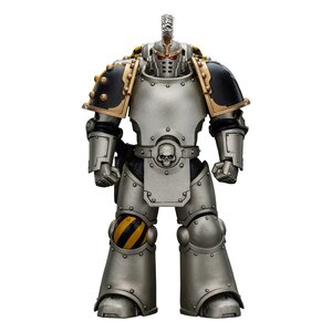 Preorder: Warhammer The Horus Heresy Action Figure 1/18 lron Warriors Command Squad Chosen with Legion Standard 12 cm