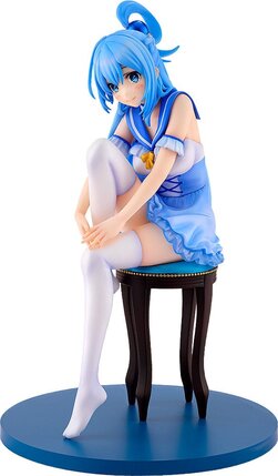 Preorder: Konosuba Gods blessing on this wonderful world! PVC Statue Aqua: Light Novel 10th Anniversary Ver. 15 cm
