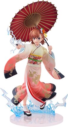Preorder: A Certain Scientific Railgun T Statue 1/7 Mikoto Misaka Furisode Kimono Ver. 28 cm