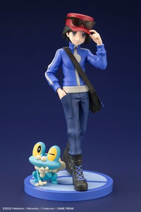 Preorder: Pokémon ARTFXJ Statue 1/8 Calem & Froakie 20 cm