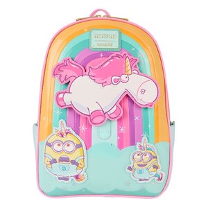 Preorder: Minions by Loungefly Mini Backpack Fluffy Unicorn