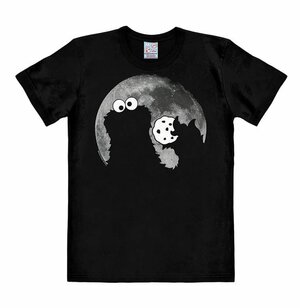 Preorder: Sesame Street Easy Fit T-Shirt Cookie Monster - Moon Size S