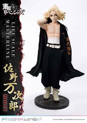 Preorder: Tokyo Revengers Life Scale Masterline Series Statue Manjiro Sano 169 cm