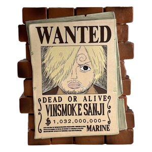 Preorder: One Piece Coin Bank Sanji Wanted
