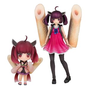 Preorder: Tohoku Zunko Plastic Model Kit 1/12 Plafia Tohoku Kiritan Mini Figure Set 12 cm