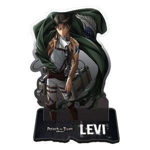 Preorder: Attack on Titan Acryl Figure Levi Battle-Ready 18 cm