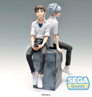 Preorder: Rebuild of Evangelion Luminasta PVC Statue Shinji & Kaworu Evangelion: New Theatrical Edition Shinji Ver. 17 cm