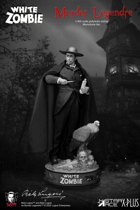 Preorder: White Zombie Statue 1/4 Murder Legendre Monotone Ver. 52 cm