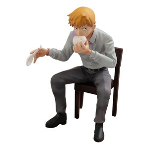Preorder: Mob Psycho 100 III x Bunbougu Cafe 2022 PVC Statue Arataka Reigen 14 cm