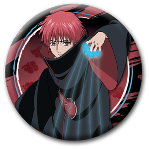 Przypinka Naruto Shippuden - Akatsuki Sasori