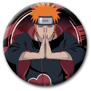 Przypinka Naruto Shippuden - Akatsuki Pain