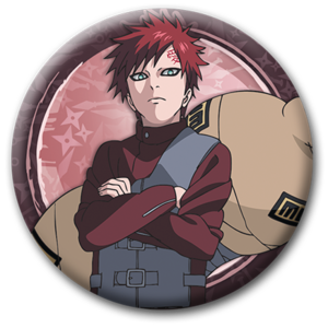 Przypinka Naruto Shippuden - Gaara