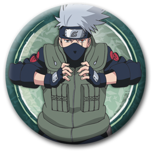 Przypinka Naruto Shippuden - Kakashi