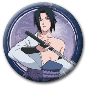 Przypinka Naruto Shippuden - Sasuke