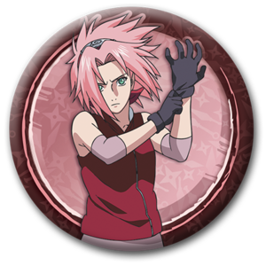 Przypinka Naruto Shippuden - Sakura
