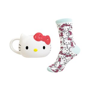 Preorder: Sanrio 3D Mug & Socks Set Hello Kitty