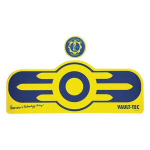 Preorder: Fallout Desk Pad & Coaster Set Vault-Tec