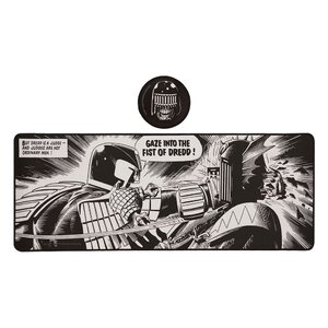 Preorder: 2000 AD Desk Pad & Coaster Set Judge Dredd
