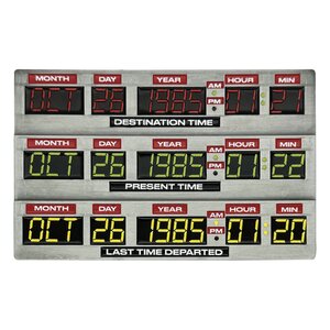 Preorder: Back To The Future Ingot 40th Anniversary Time Circuits Limited Edition