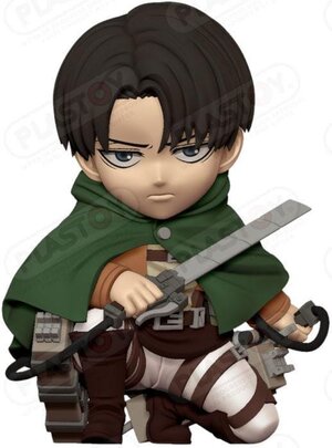 Preorder: Attack on Titan: Money Box Livai 15 cm