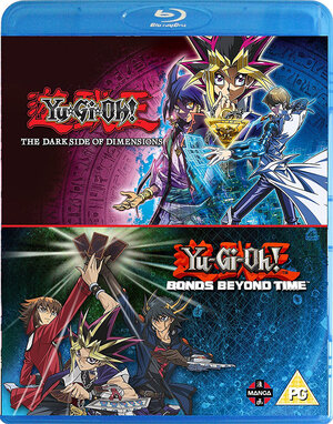 Yu-Gi-Oh! Movie Double Pack Bonds Beyond Time & Dark Side of Dimensions Blu-Ray UK