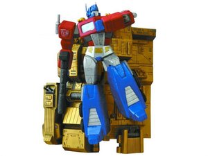 Transformers Optimus Prime Wall Statue (damaged box)
